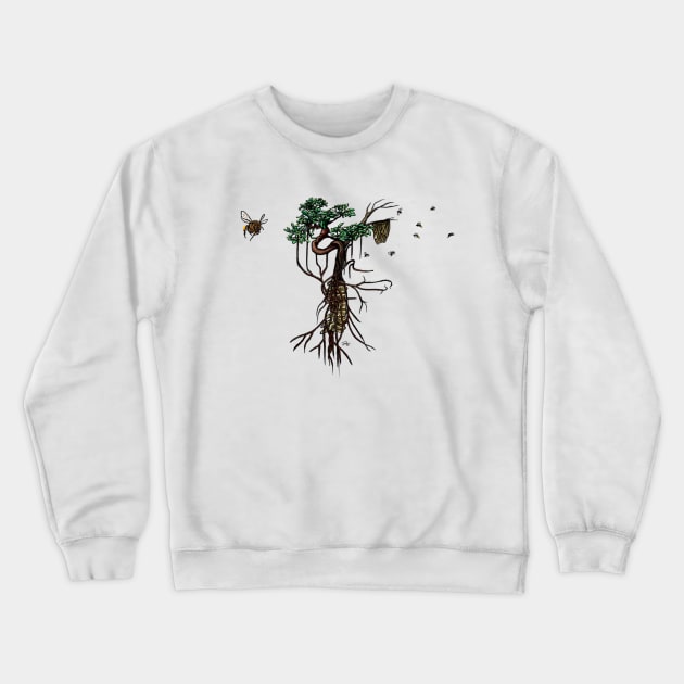 Pain ecology Crewneck Sweatshirt by FreyStrandDraws